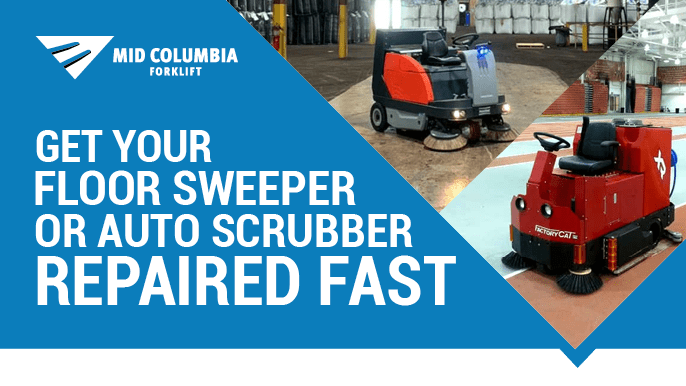 Floor Sweeper and Auto Scrubber Repair in Washington State